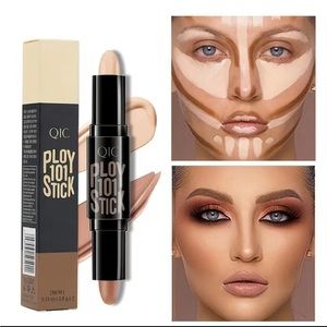 2 In 1 Concealer Sticks 3D High Gloss Concealer Pen Long Lasting Waterproof